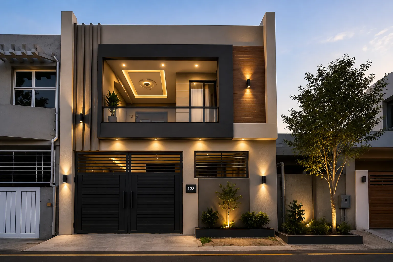 Turnkey construction and exterior finishing project