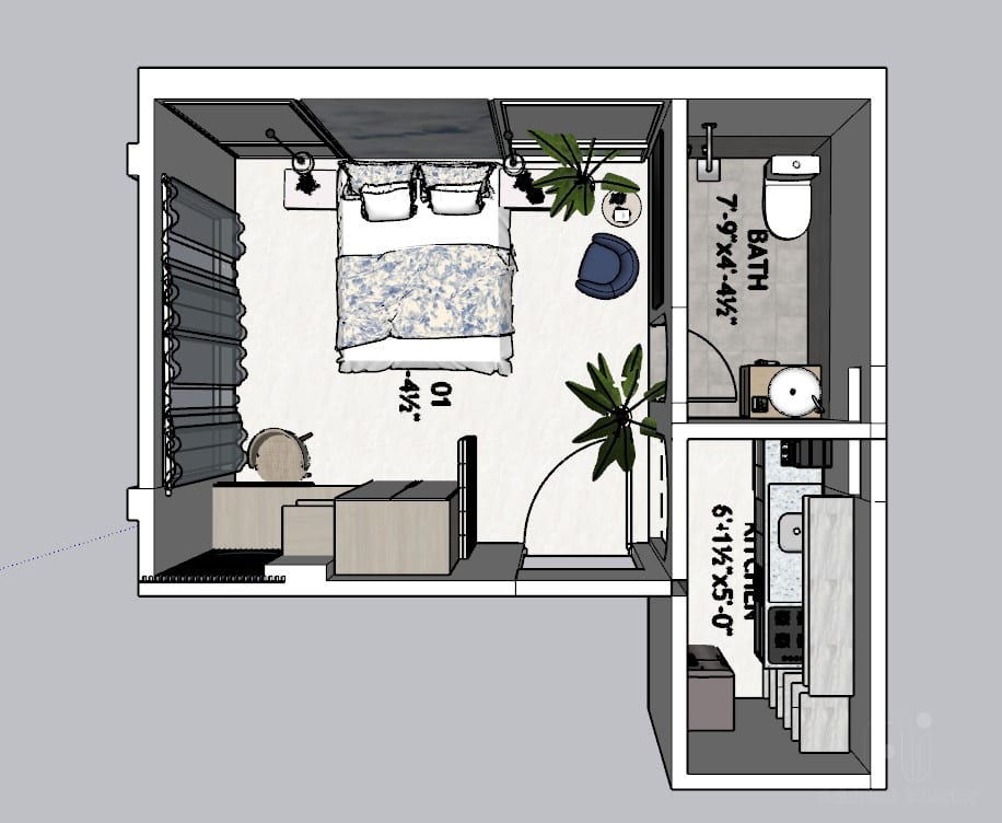 Architectural Floorplan Layout