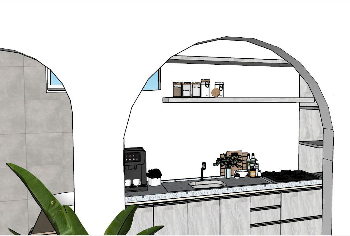 Contemporary custom kitchen design