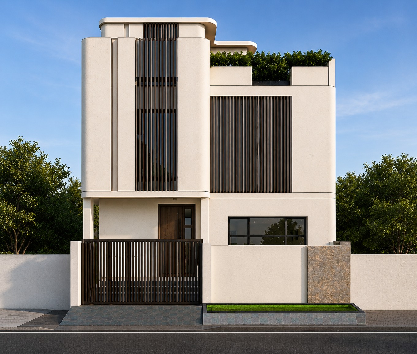 Address Solutions residential building exterior render